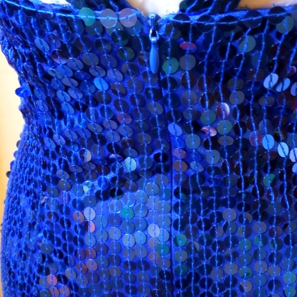 Peak Evenings Prom/Evening Sequin Dress SZ 4 - Picture 6 of 11